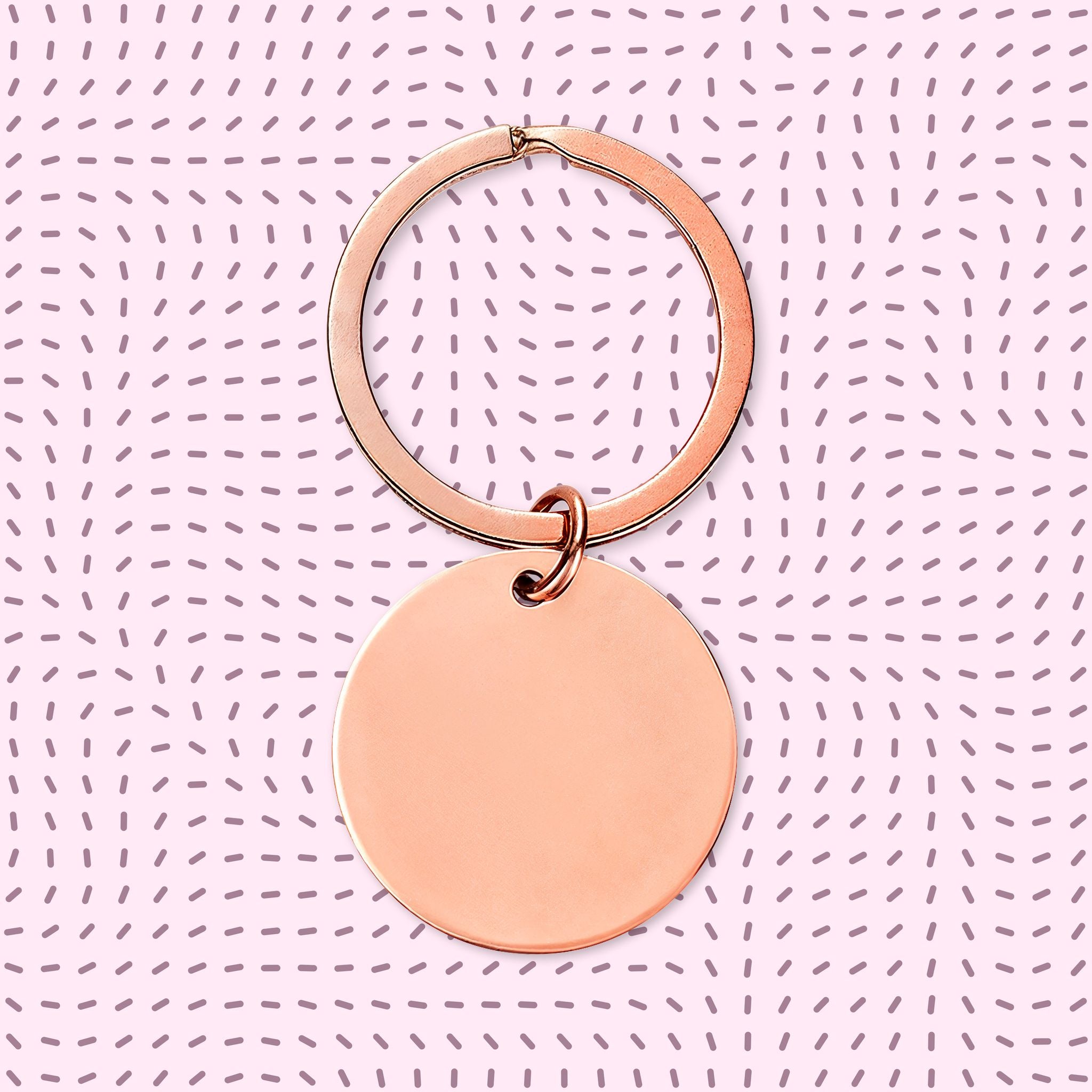 Lots of Love Round Keychain