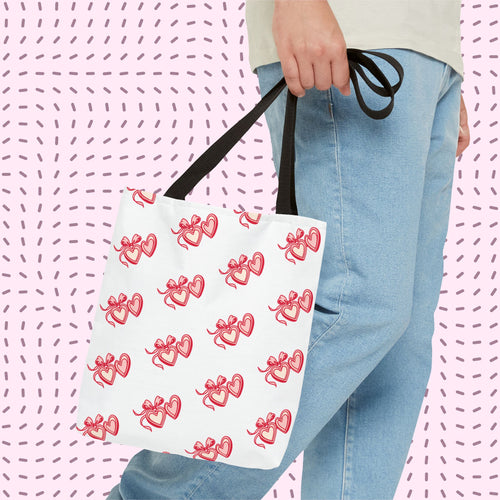 Love Heart Locket Tote Bag