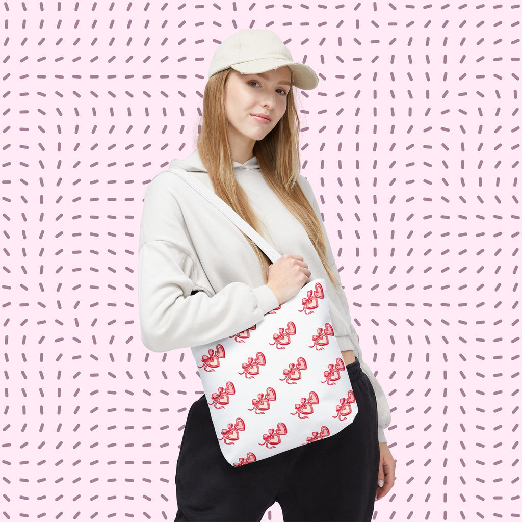 Love Heart Locket Tote Bag