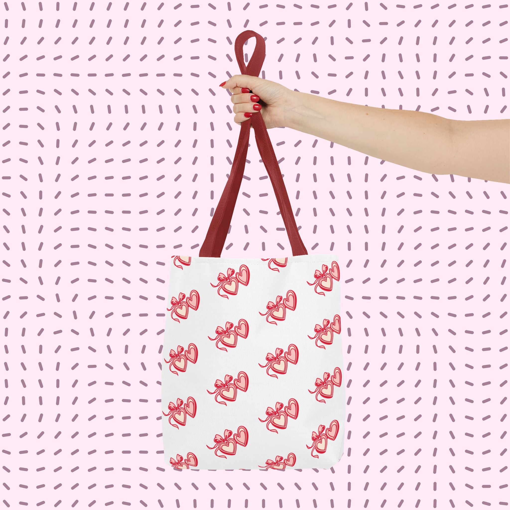 Love Heart Locket Tote Bag