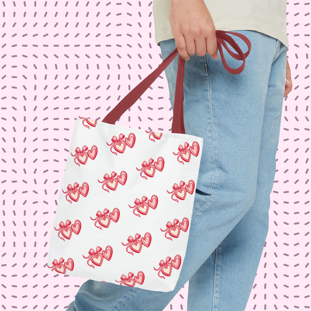 Love Heart Locket Tote Bag