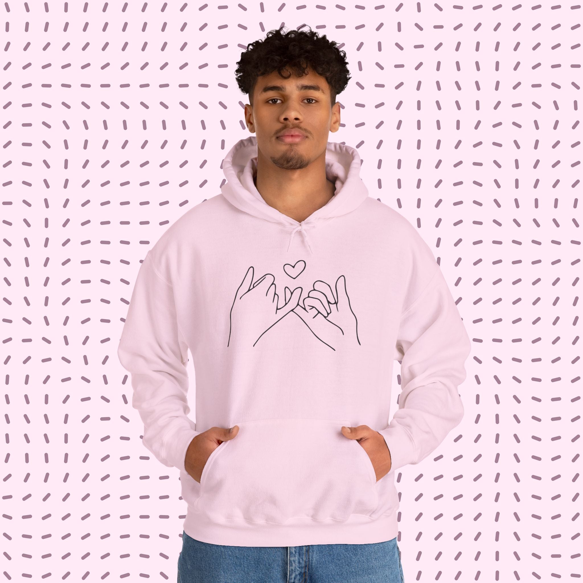Pinky Promise Hooded Sweatshirt