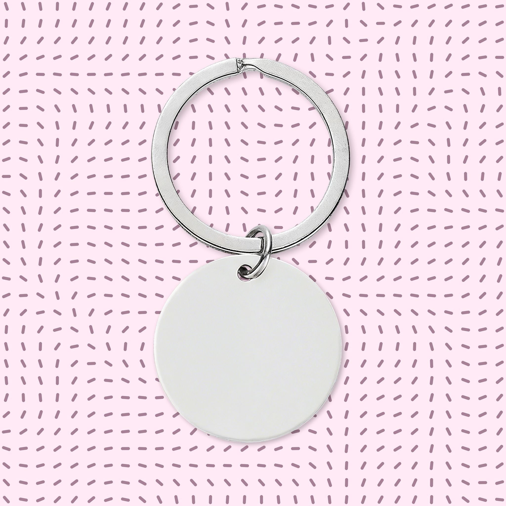 Lots of Love Round Keychain