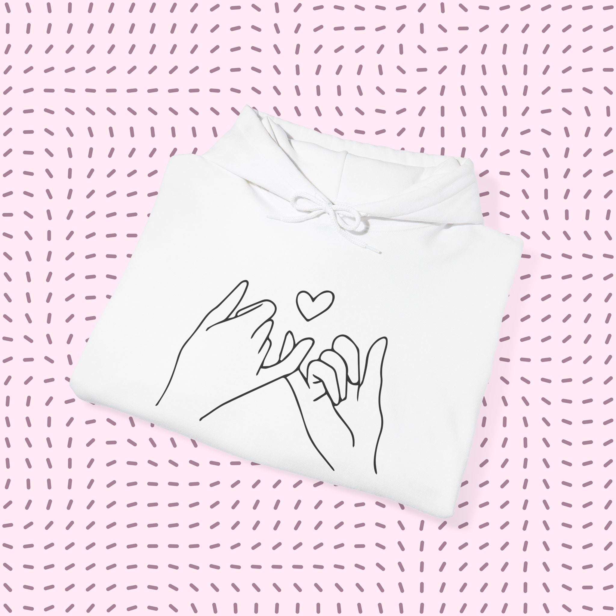 Pinky Promise Hooded Sweatshirt
