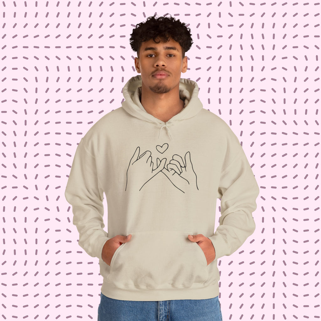 Pinky Promise Hooded Sweatshirt