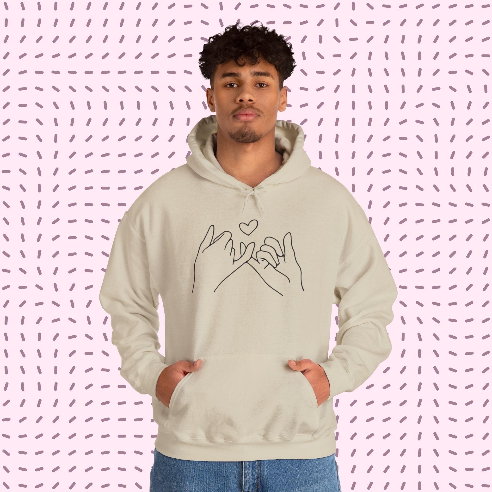 Pinky Promise Hooded Sweatshirt