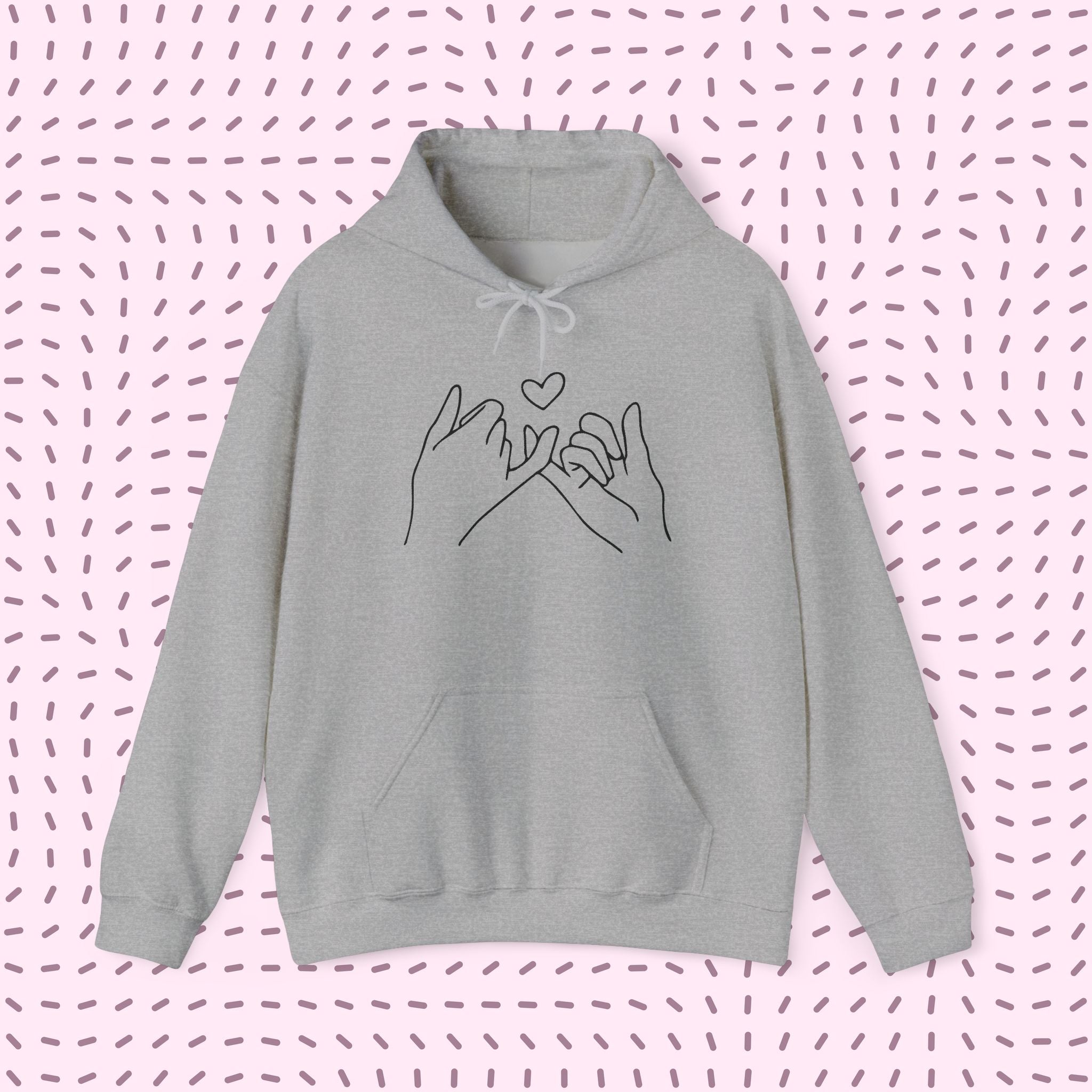 Pinky Promise Hooded Sweatshirt